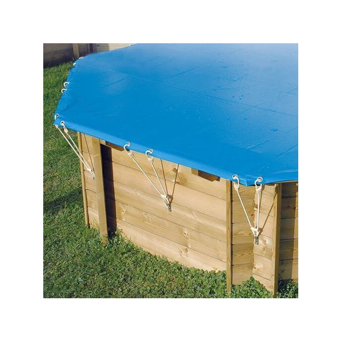 Bâche d'hivernage piscine Ubbink 350 x 505 cm