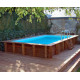 Piscine bois Marbella 2 420 x 270 x H 117 cm