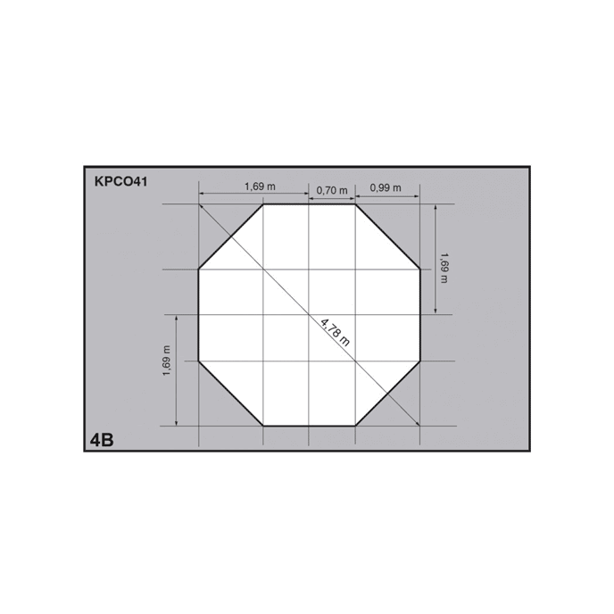 Piscine composite Gré Ø 410 x H 124 cm