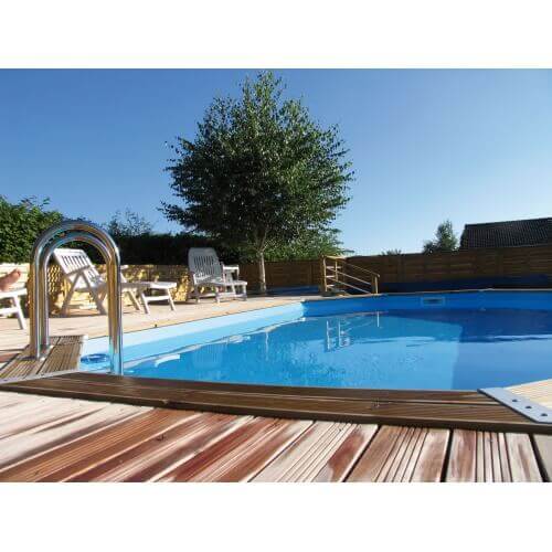 Piscine bois Azura 400 x 750 x H 130 cm