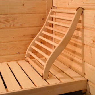 Dossier confort pour sauna