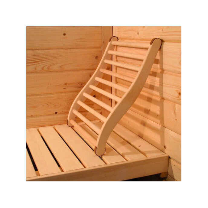 Dossier confort pour sauna