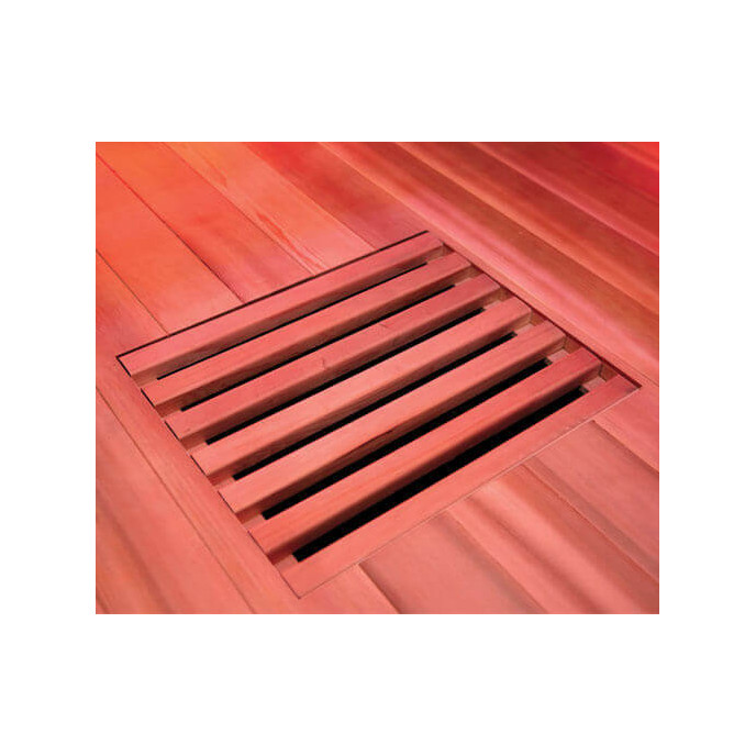 Sauna infrarouge Multiwave 3 à 4 places angulaire