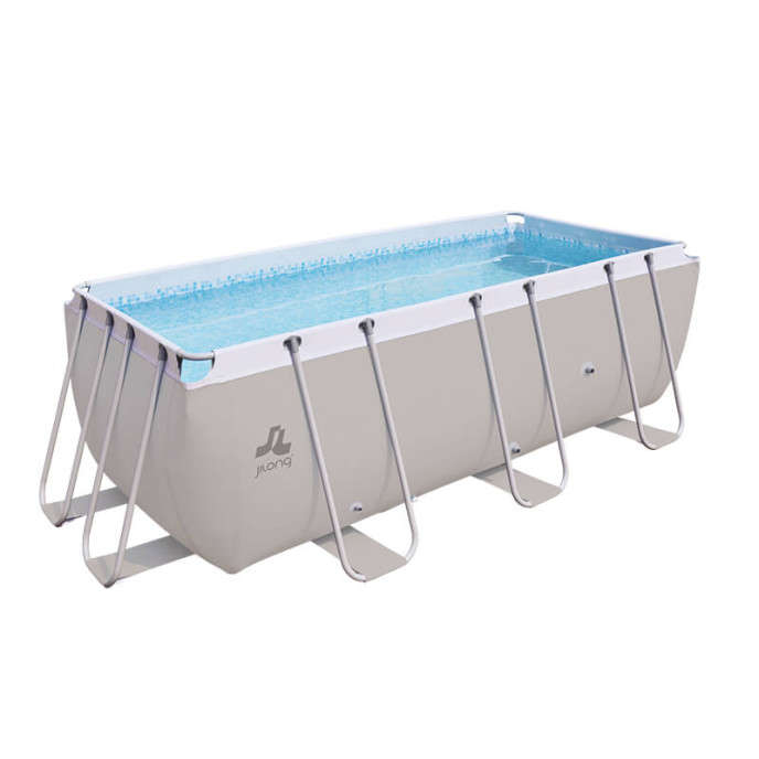 Piscine 400 x 200 x H99 cm Jilong Passaat tubulaire Grise