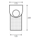 Panier de Préfiltre de PPE Pentair Ultraflow