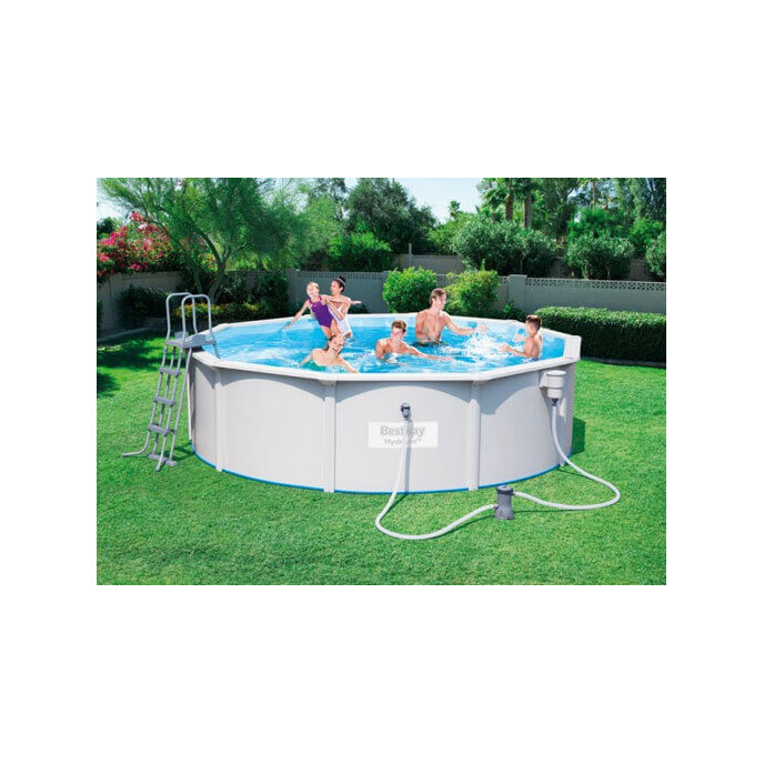 Piscine Hors Sol Acier Bestway ø 460 X H 120 Cm 56382 Mypiscine