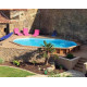 Piscine bois Cannelle 551 x 351 x 119 cm