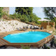 Piscine bois Safran 2 620 x 395 x H 136 cm