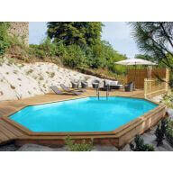 Piscine bois Safran 2 620 x 395 x H 136 cm