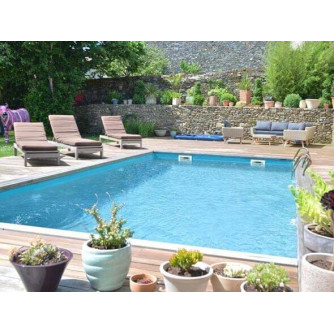 Piscine bois Braga 815 x 420 x H 146 cm