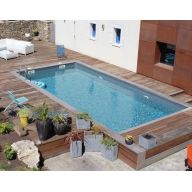 Piscine Bois Sunbay Marbella 400 X 250 Cm Mypiscine