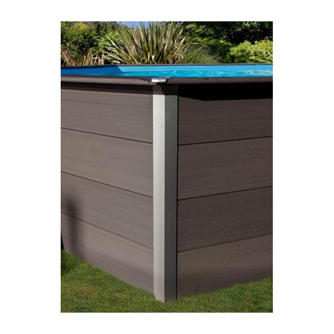 Piscine composite Gré 606 x 326 x H 124 cm