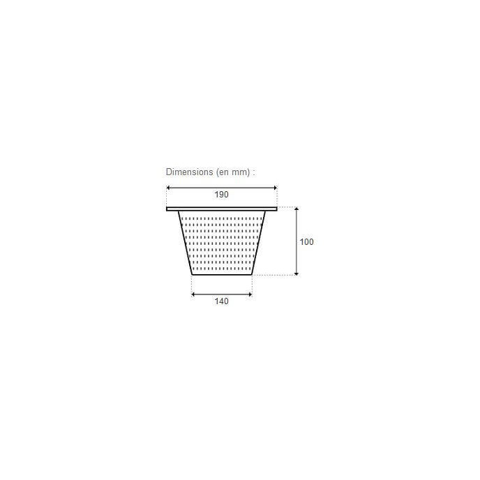 Panier de Skimmer Gm Standard Liner/Béton + Anse (ASTRALPOOL)