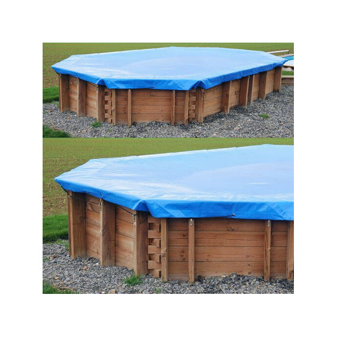 Bâche hiver piscine Sunbay Manon 632 x 335 cm