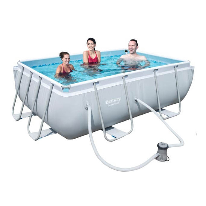 Piscine Tubulaire Bestway Power Steel 282 X 196 X H 84 Cm 56629