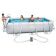 Piscine tubulaire Bestway rectangulaire 4,04 x 2,01 x 1,00 m Power Steel