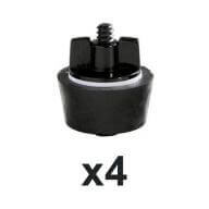 Lot de 4 bouchons d'hivernage 50 mm (1"1/2)
