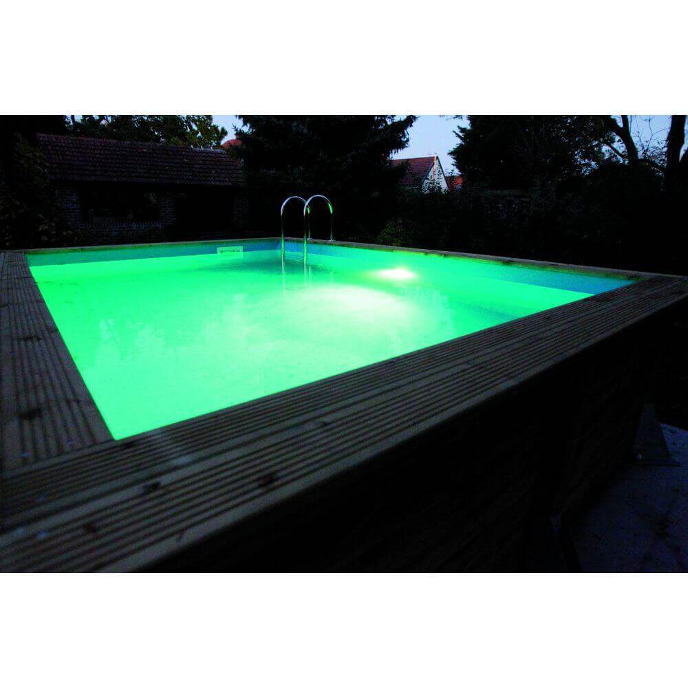 Spot LED buse piscine hors-sol ou enterree