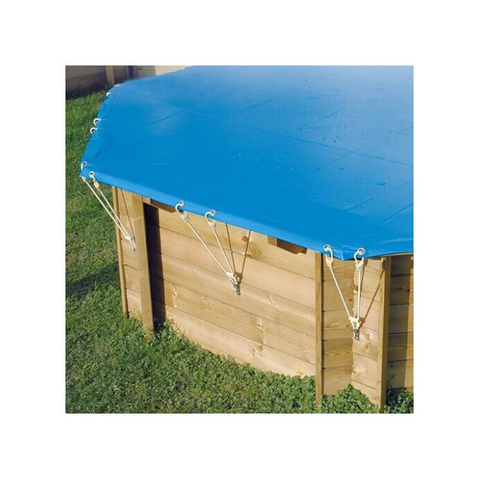 Bâche d'hivernage piscine Ubbink 470 x 820 cm