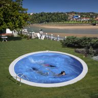 Piscine enterrée Ø420 x H150 cm - Madagascar