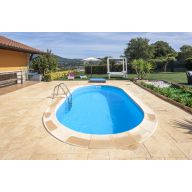 Piscine enterrée 700 x 320 x H 150 cm - Madagascar