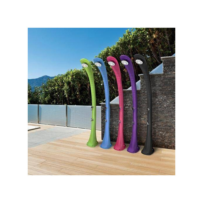 Douche solaire COBRA 32L Violet