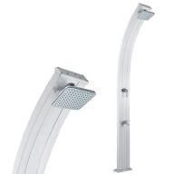 Douche Solaire Spring 30L en aluminium peinture Inox