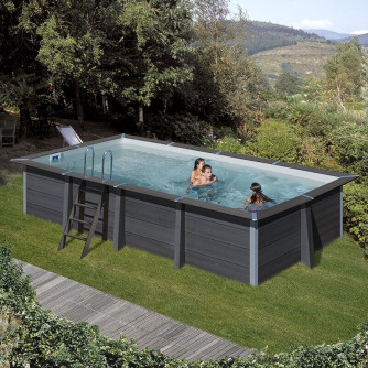 Piscine composite Gré 606 x 326 x H 124 cm