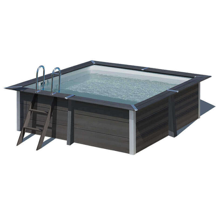 Piscine composite Gré 326 x 326 x H 96 cm