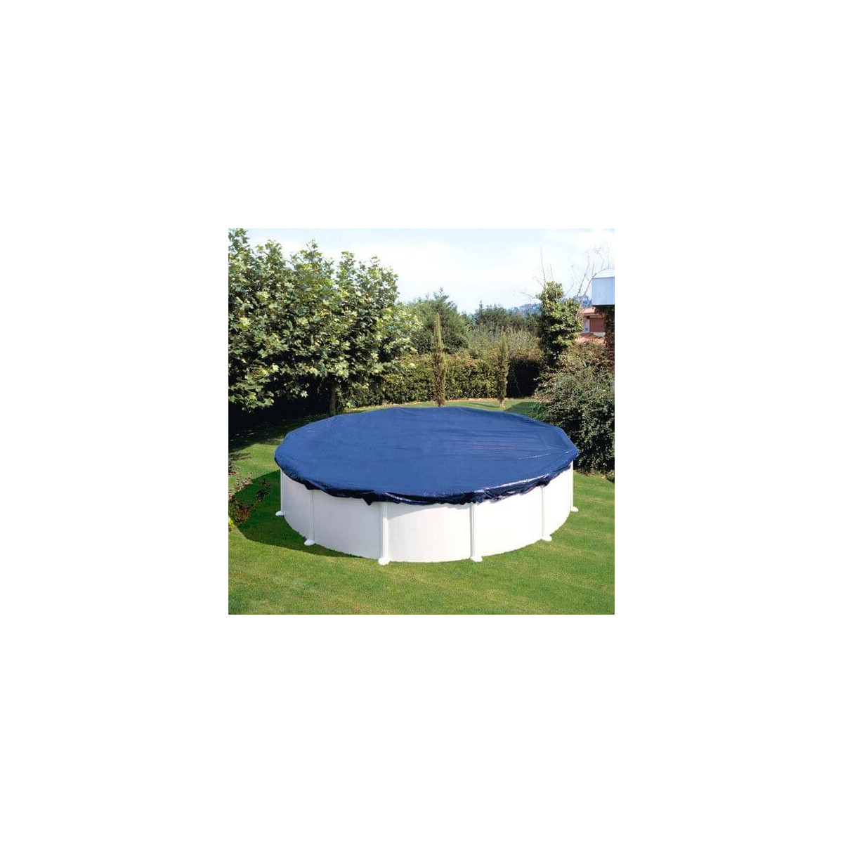 Bâche à bulles pour piscine GRE - huit 710x475 cm - anti U.V.A - 180 µm -  Cdiscount Jardin