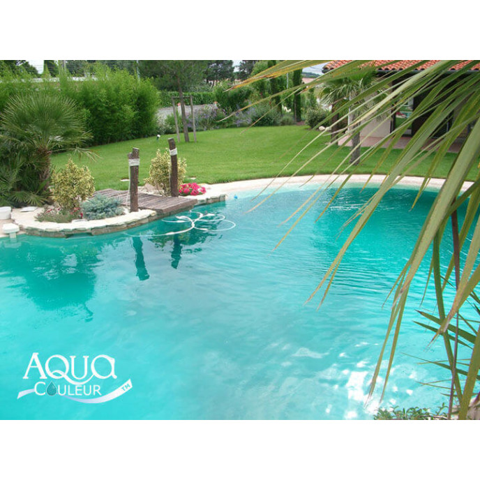 Aquacouleur Turquoise - Colorant pour piscine sans danger