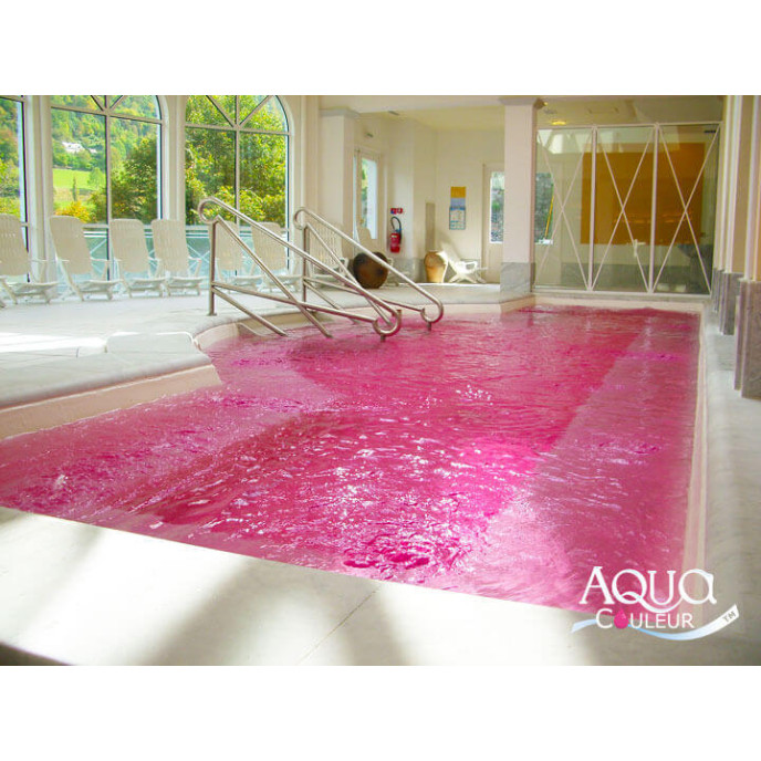 Aquacouleur Fuchsia - Colorant pour piscine sans danger