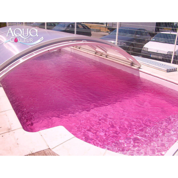 Aquacouleur Fuchsia - Colorant pour piscine sans danger