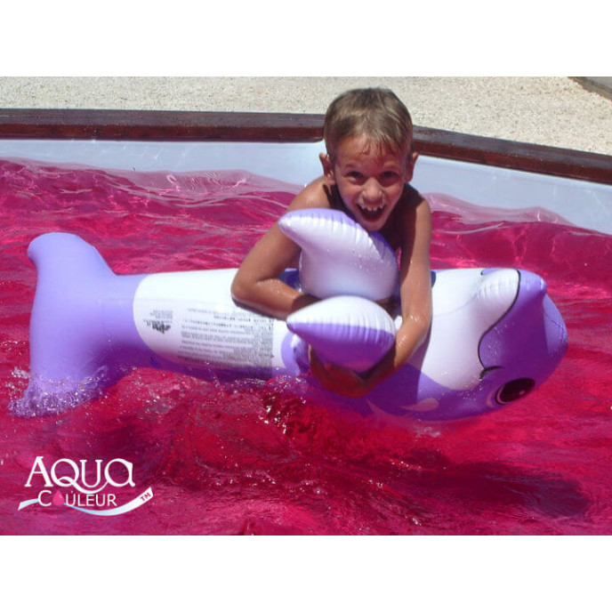 Aquacouleur Fuchsia - Colorant pour piscine sans danger