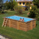 Piscine bois Marbella 2 420 x 270 x H 117 cm