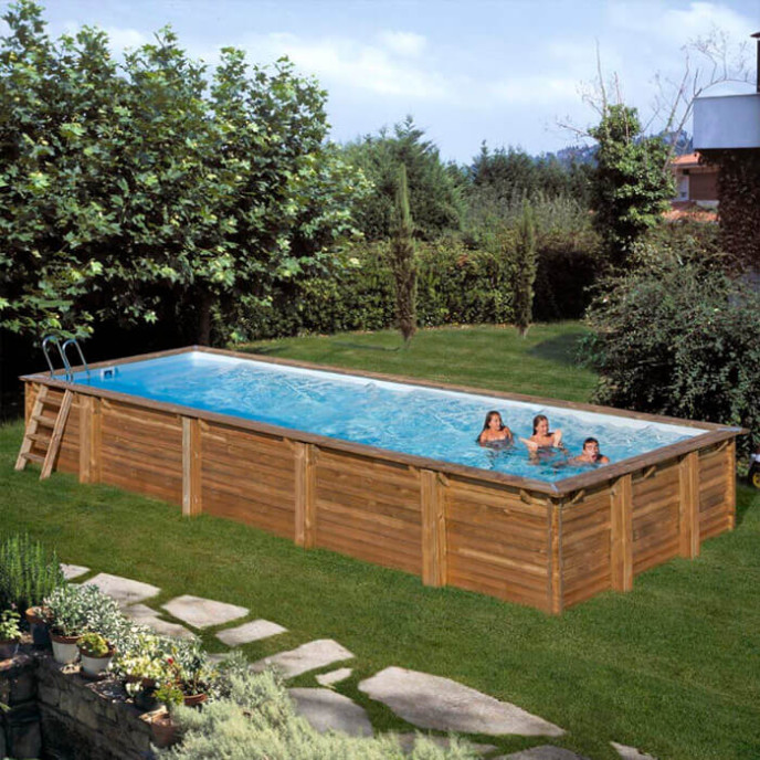 Piscine bois Mint 1010 x 418 x H 146 cm