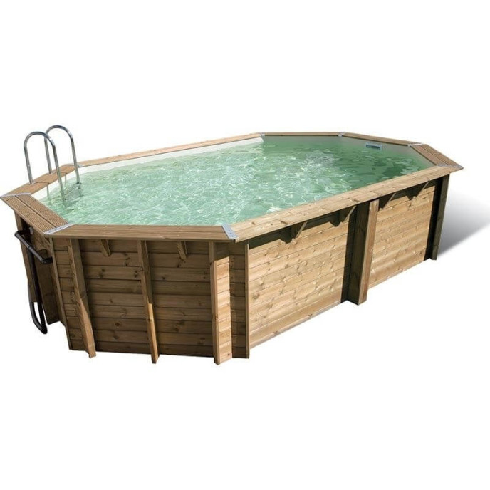 Piscine bois Azura 610 x 400 x H 120 cm