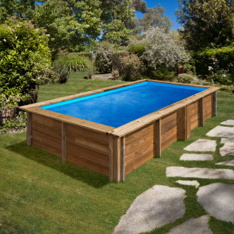 Piscine bois Lemon 375 x 200 x H.68 cm