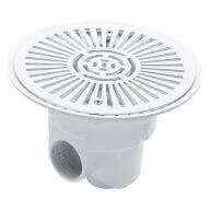 Bonde de fond Ø270 mm ABS pour piscine béton