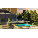 Piscine bois Carra 305 x 305 x H 119 cm