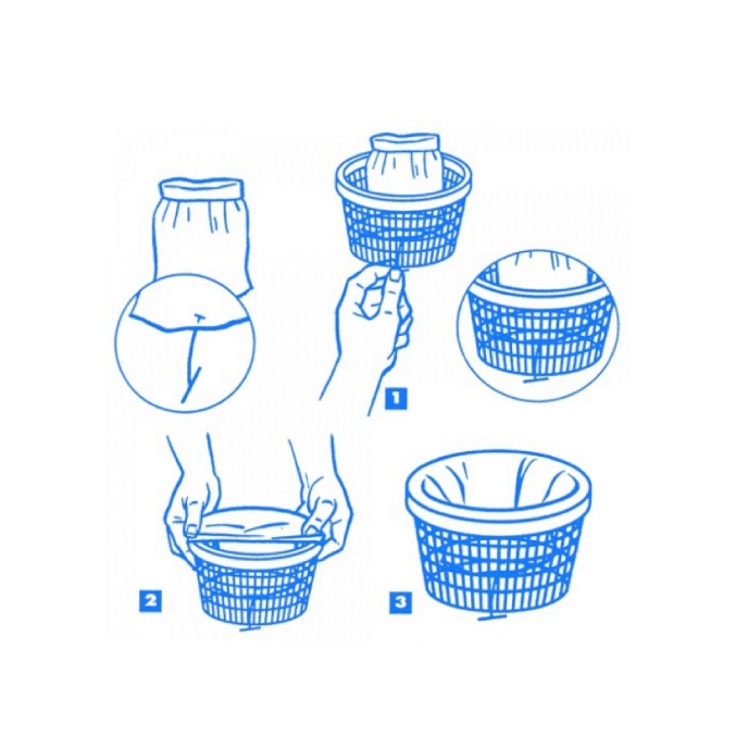 Net'Skim préfiltre jetable pour panier de skimmer