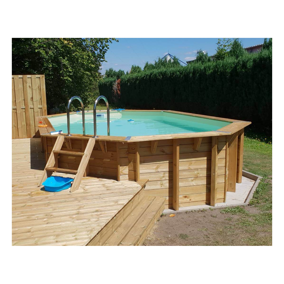 Hivernage d'une piscine bois