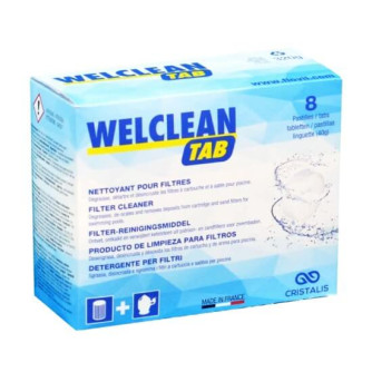 Nettoyant filtre Welclean Tab (boite de 8)