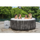 Spa gonflable Bestway Lay-Z-Spa Bahamas rond 2 à 4 places Airjet
