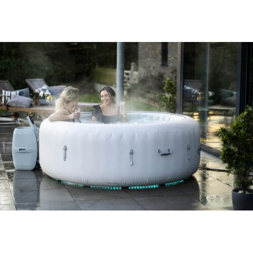 Spa gonflable Bestway Lay-Z-Spa Paris rond 4 à 6 places Airjet