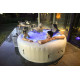 Spa gonflable Bestway Lay-Z-Spa Paris rond 4 à 6 places Airjet