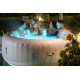 Spa gonflable Bestway Lay-Z-Spa Paris rond 4 à 6 places Airjet