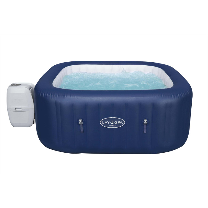 Spa gonflable Bestway Lay-Z-Spa Hawaii carré 4 à 6 places AirJet