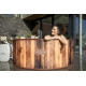 Spa gonflable Bestway Lay-Z-Spa Helsinki rond 5 à 7 places Airjet
