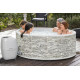 Spa gonflable Bestway Lay-Z-Spa Vancouver rond 3 à 5 places Airjet Plus